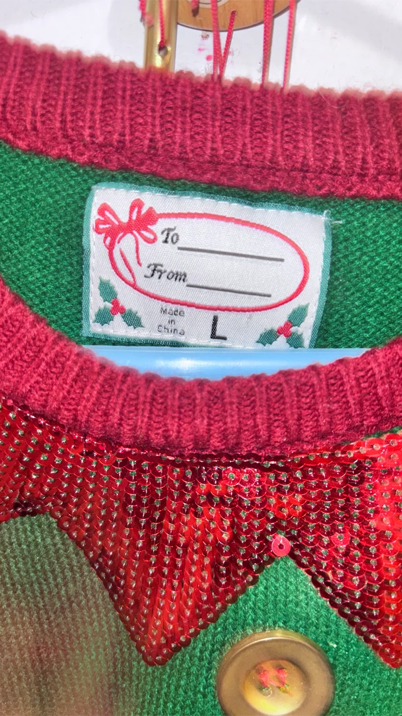 🏈 Christmas Elf Holiday Sweater - photo 4