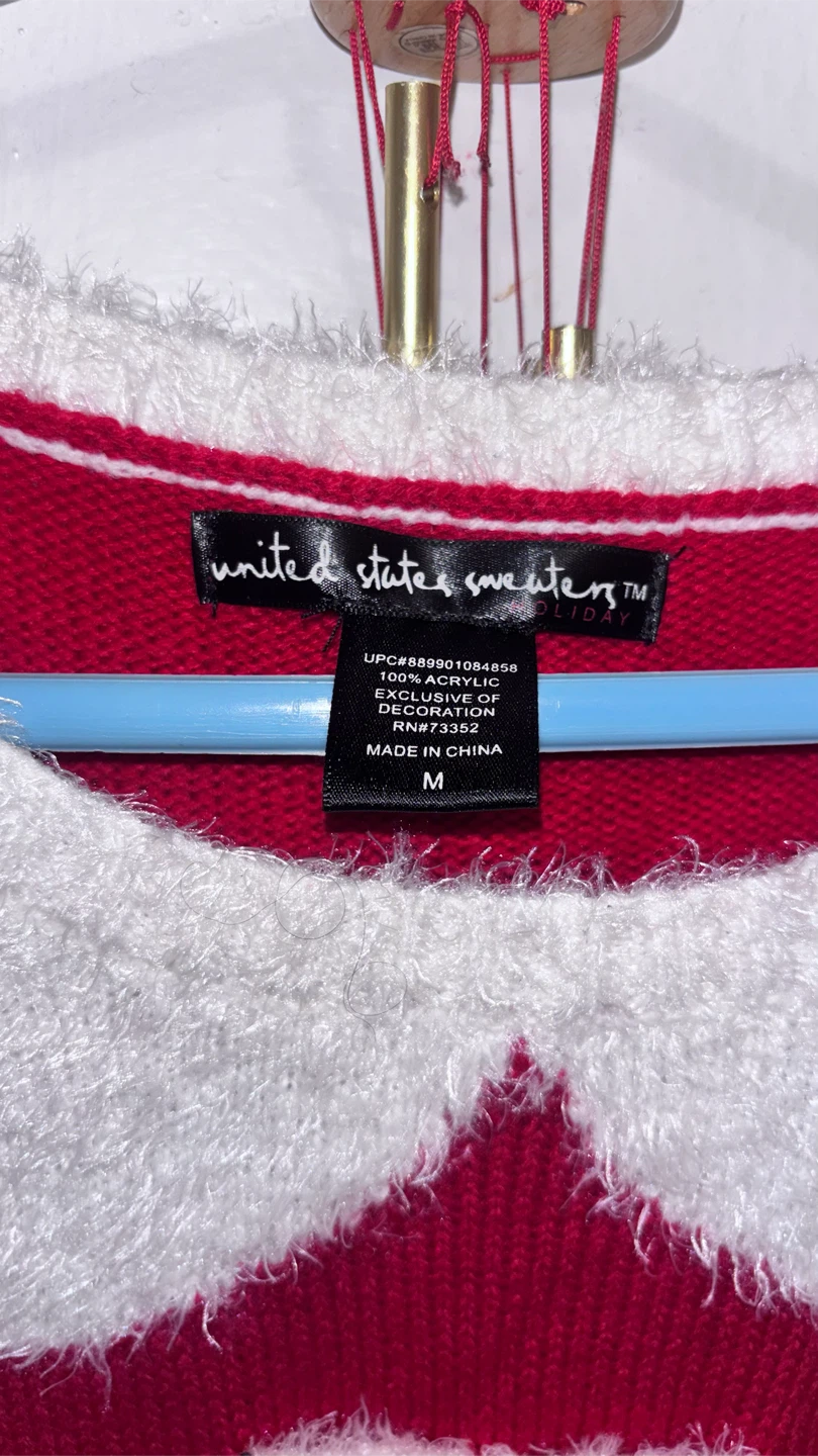 🏈 United States Sweaters Holiday Santa Sweater Dress - photo 3