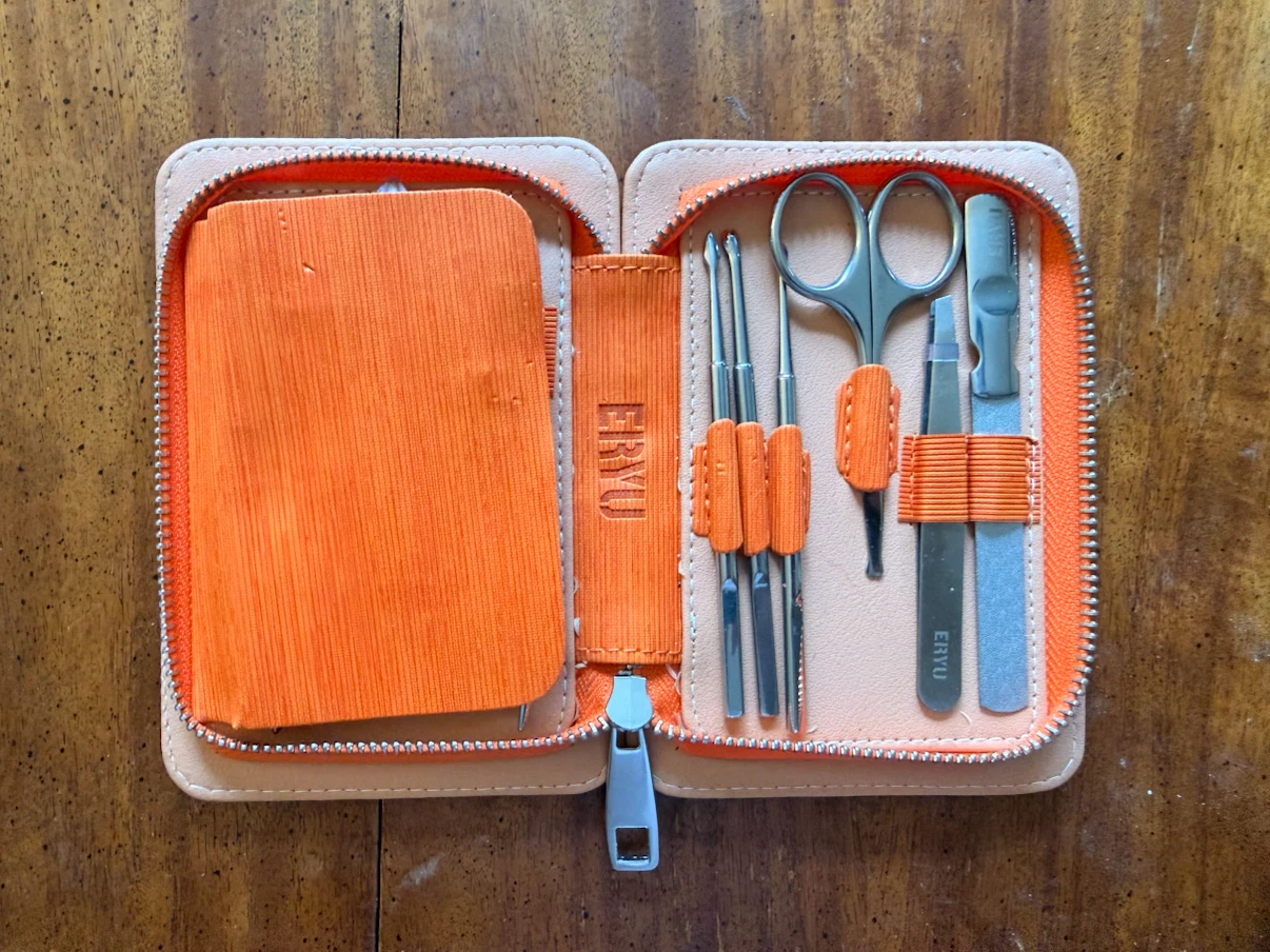 Eryu Orange Manicure Set - photo 2