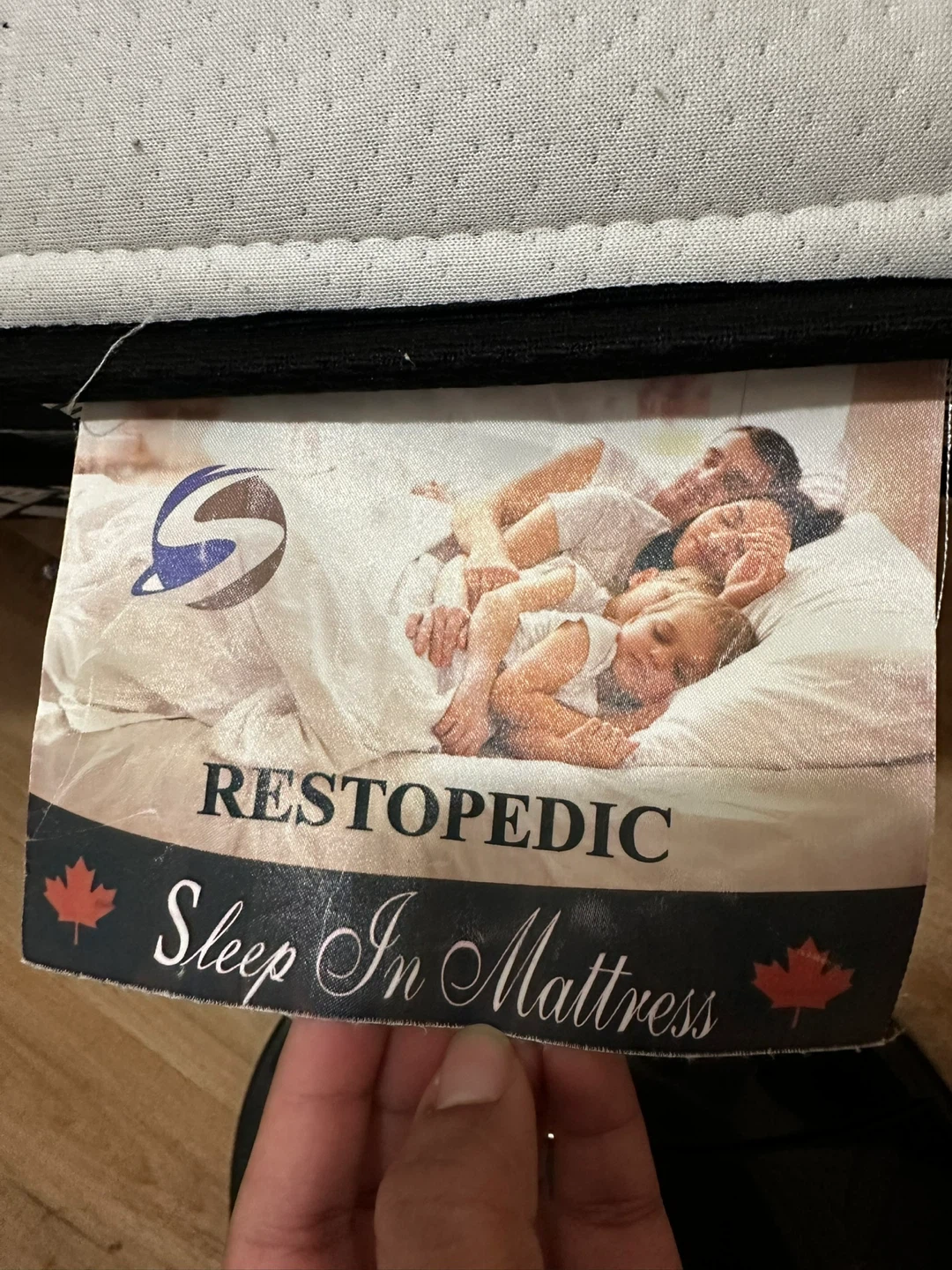 Restopedic Organic Cotton Mattress and Box Spring