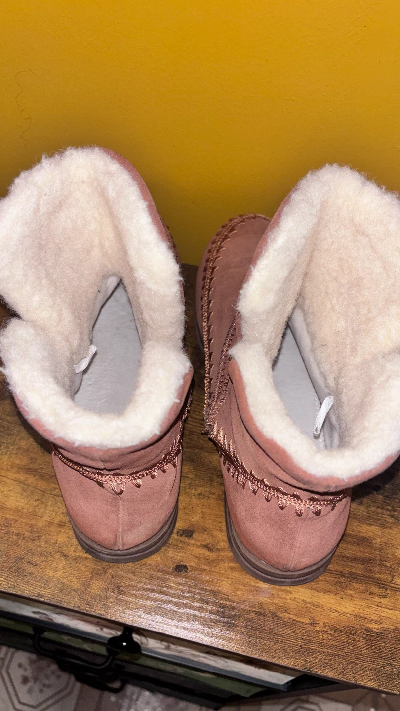 🏈 Muk Luks Womens Suede Boots Size 11 - photo 2