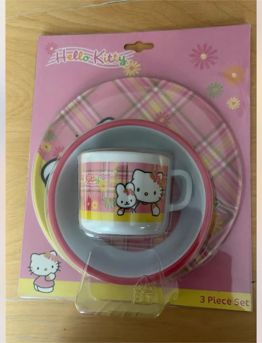 🏈Hello Kitty 3 Piece Dish Set