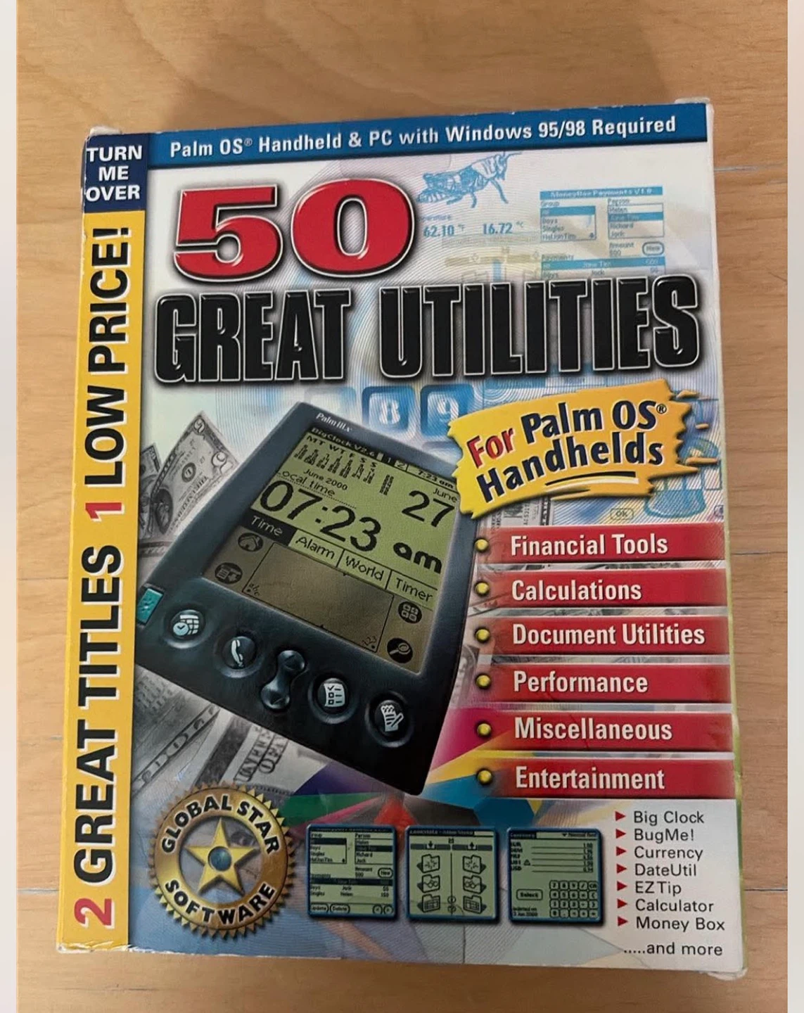 🏈50 Great Utilities for Palm OS Handhelds Software