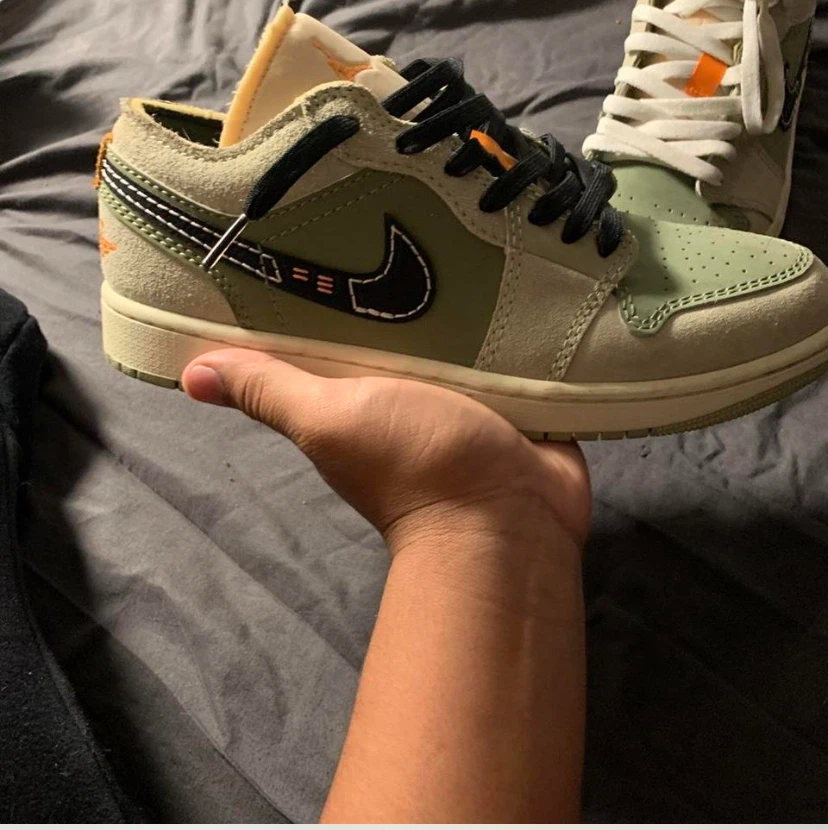 Air Jordan 1 Low Craft Olive - photo 5
