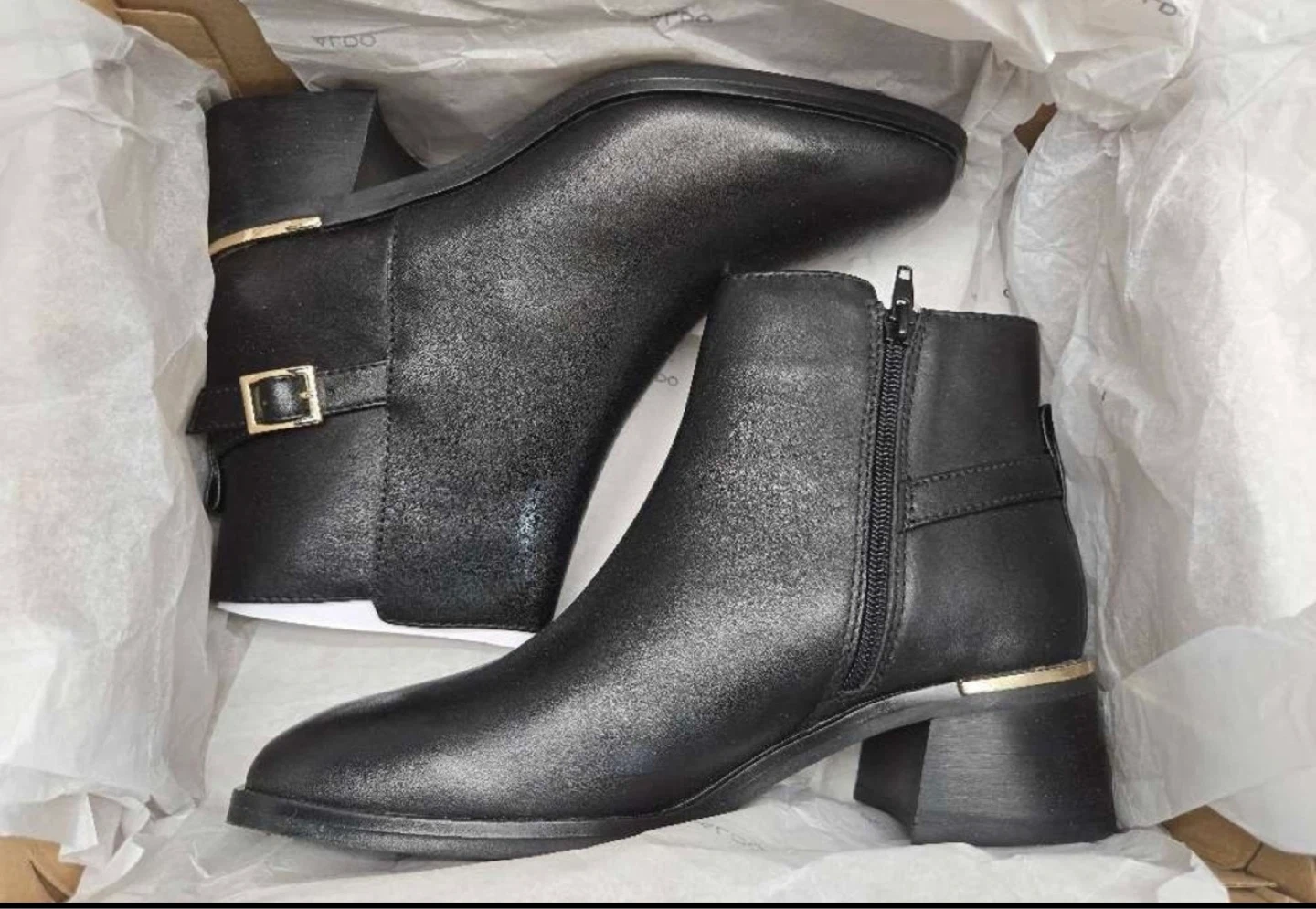 ALDO Serafina Black Ankle Boots - photo 2