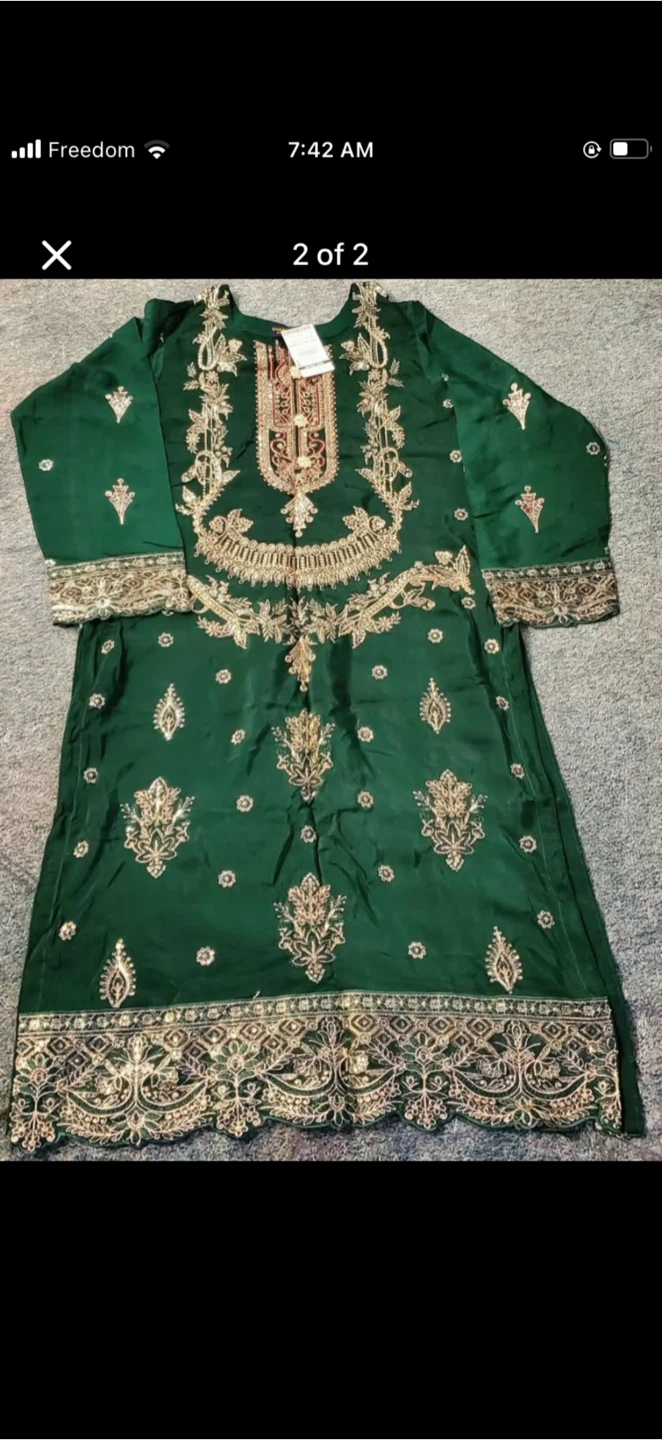 Embroidered Pakistani Salwar Kameez Suit