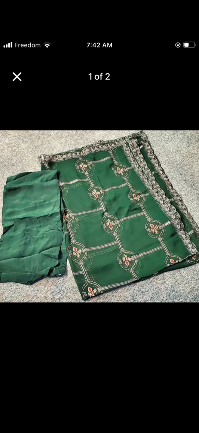 Embroidered Pakistani Salwar Kameez Suit - photo 2
