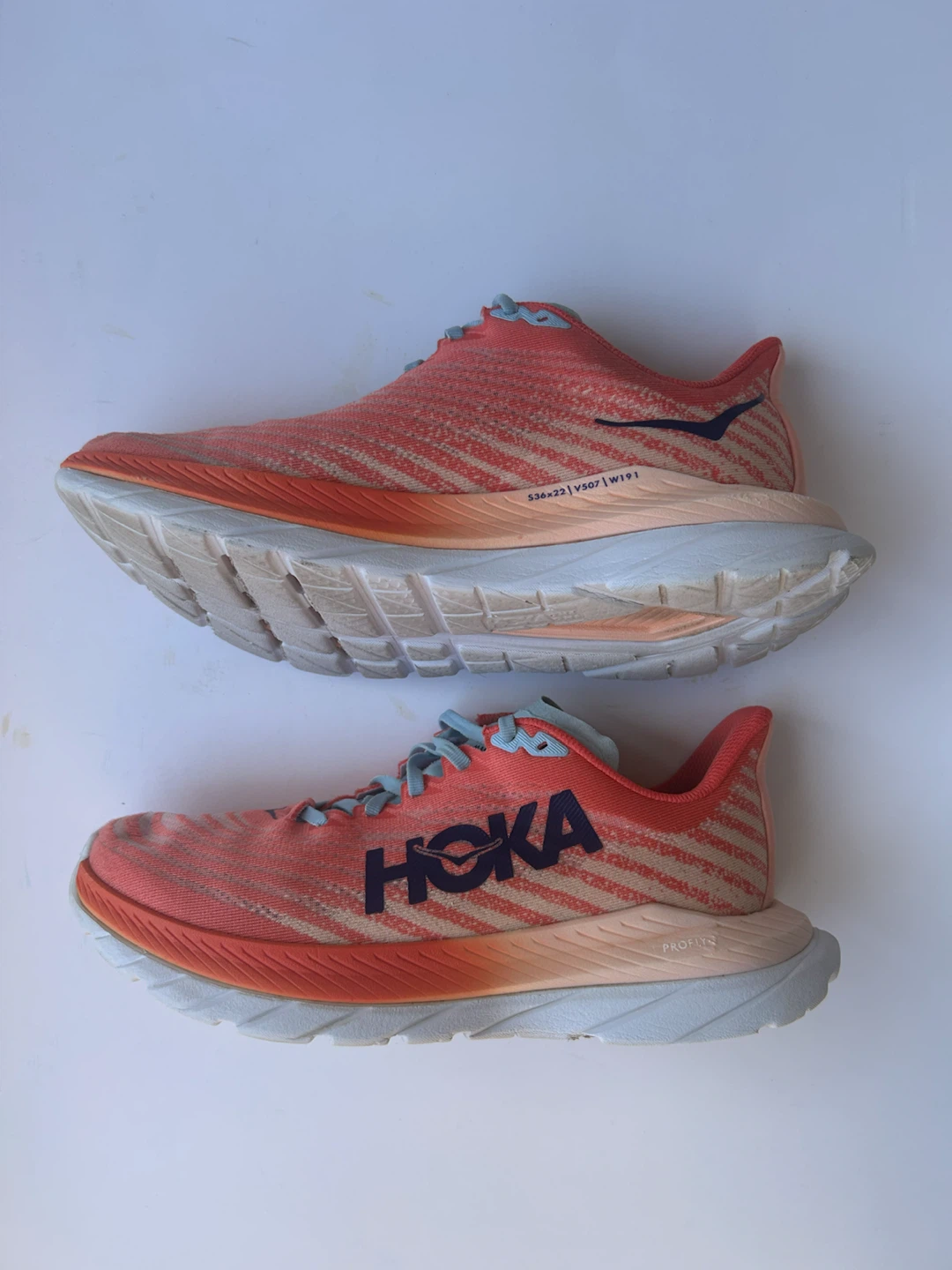 HOKA Mach 5 ‘Camellia/Peach Parfait’-Women’s size 8 - photo 2