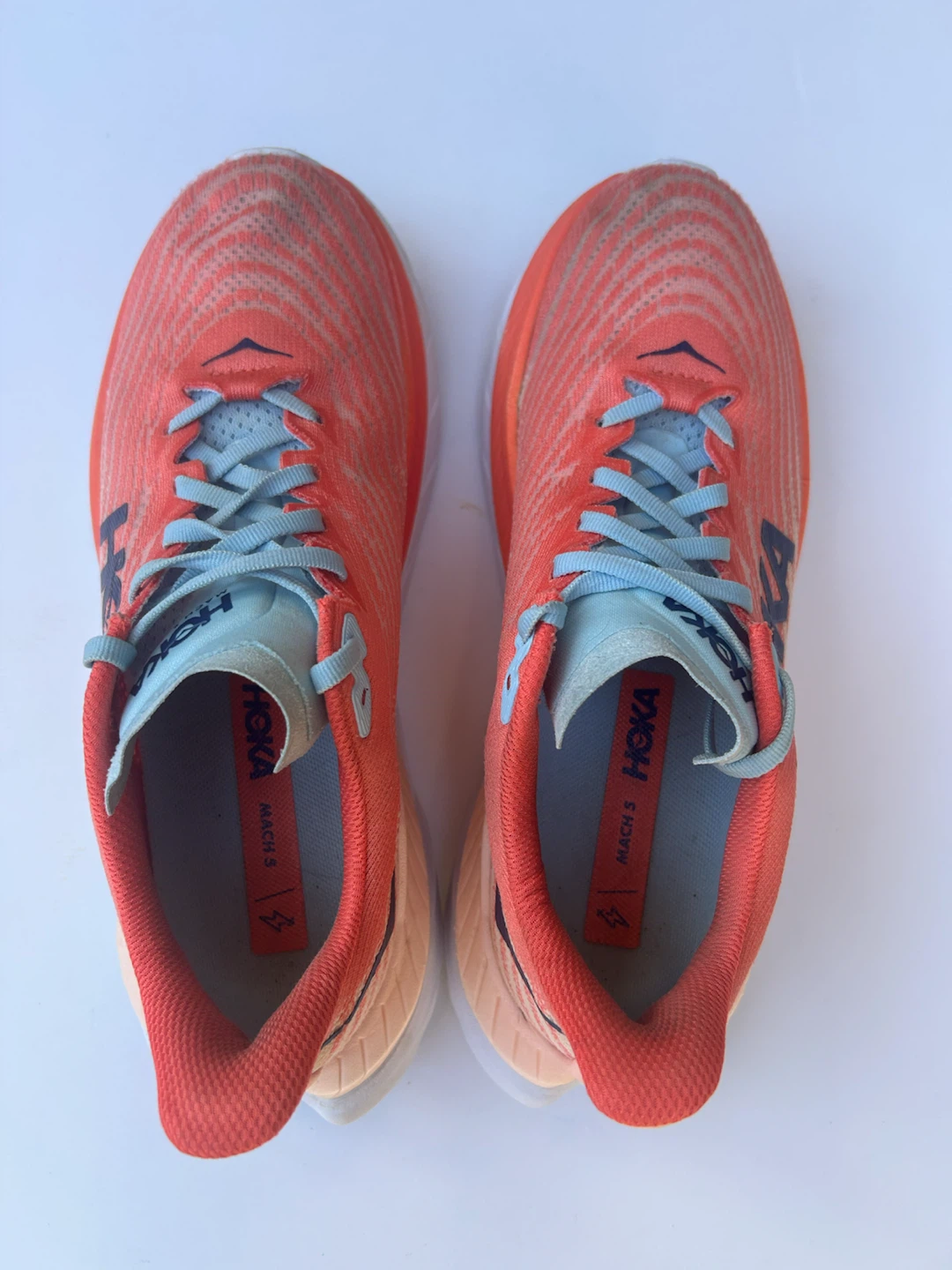HOKA Mach 5 ‘Camellia/Peach Parfait’-Women’s size 8 - photo 5