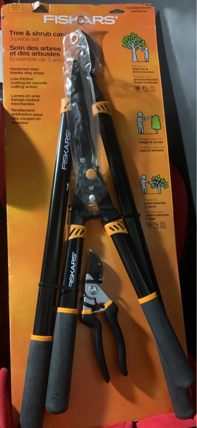 Fiskars Tree & Shrub Care 3-Piece Set