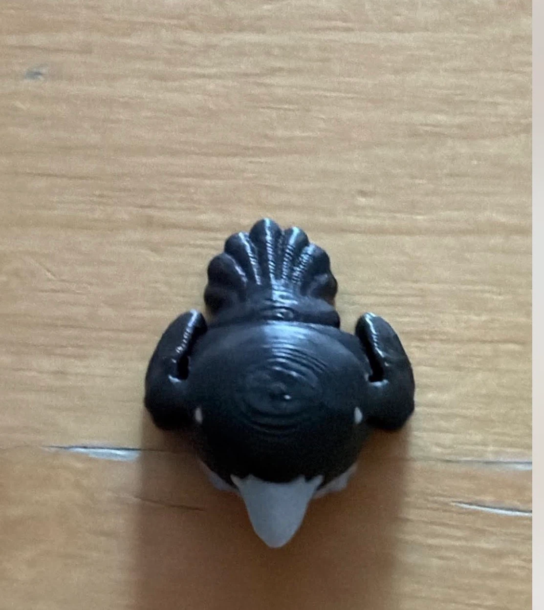 🏈Small 3D printed Black Crow Figurine - photo 2