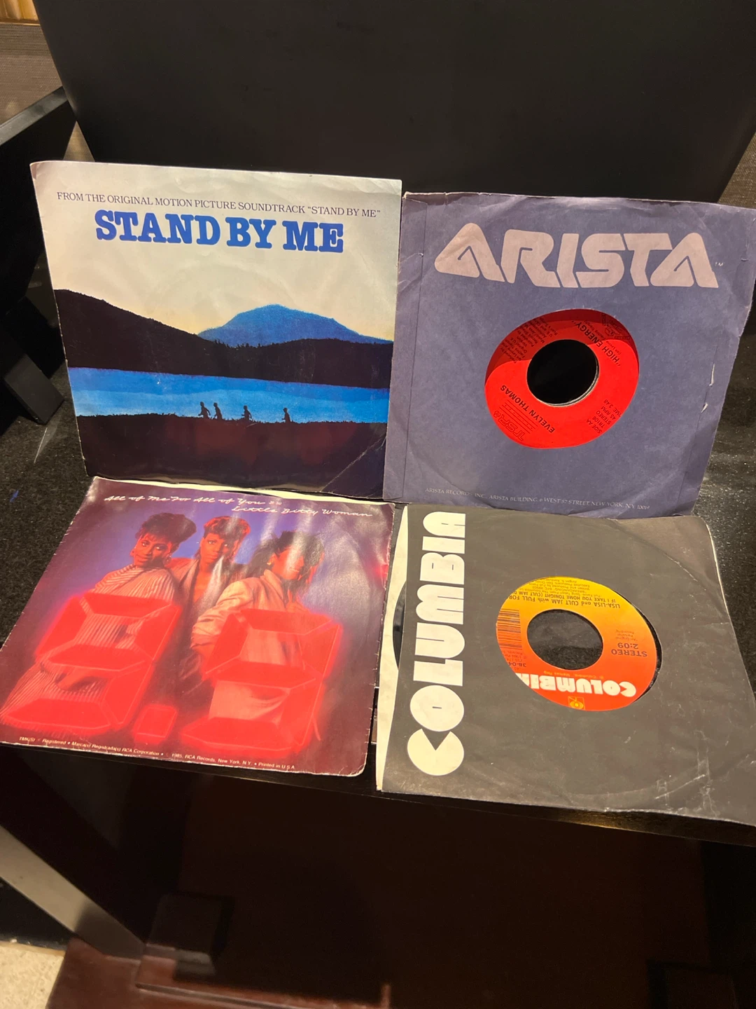 Vintage 45 RPM Vinyl Record Collection