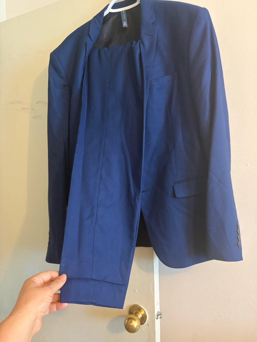 ZARA MAN Blue Suit - photo 3