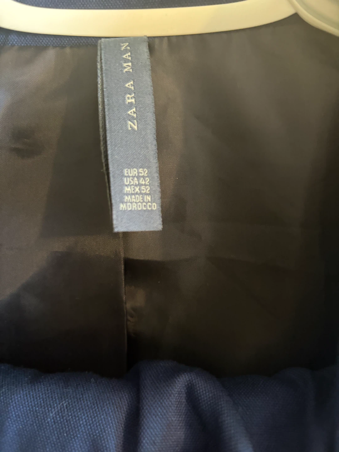 ZARA MAN Blue Suit - photo 5