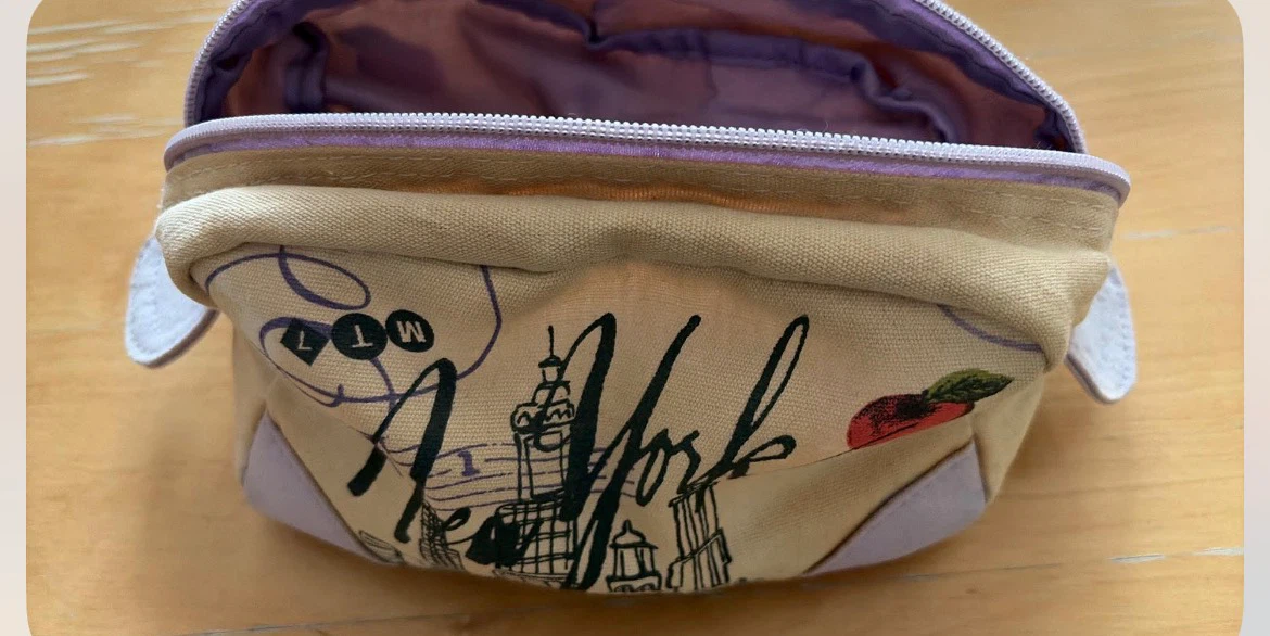 🏈New York City Canvas Cosmetic Pouch
