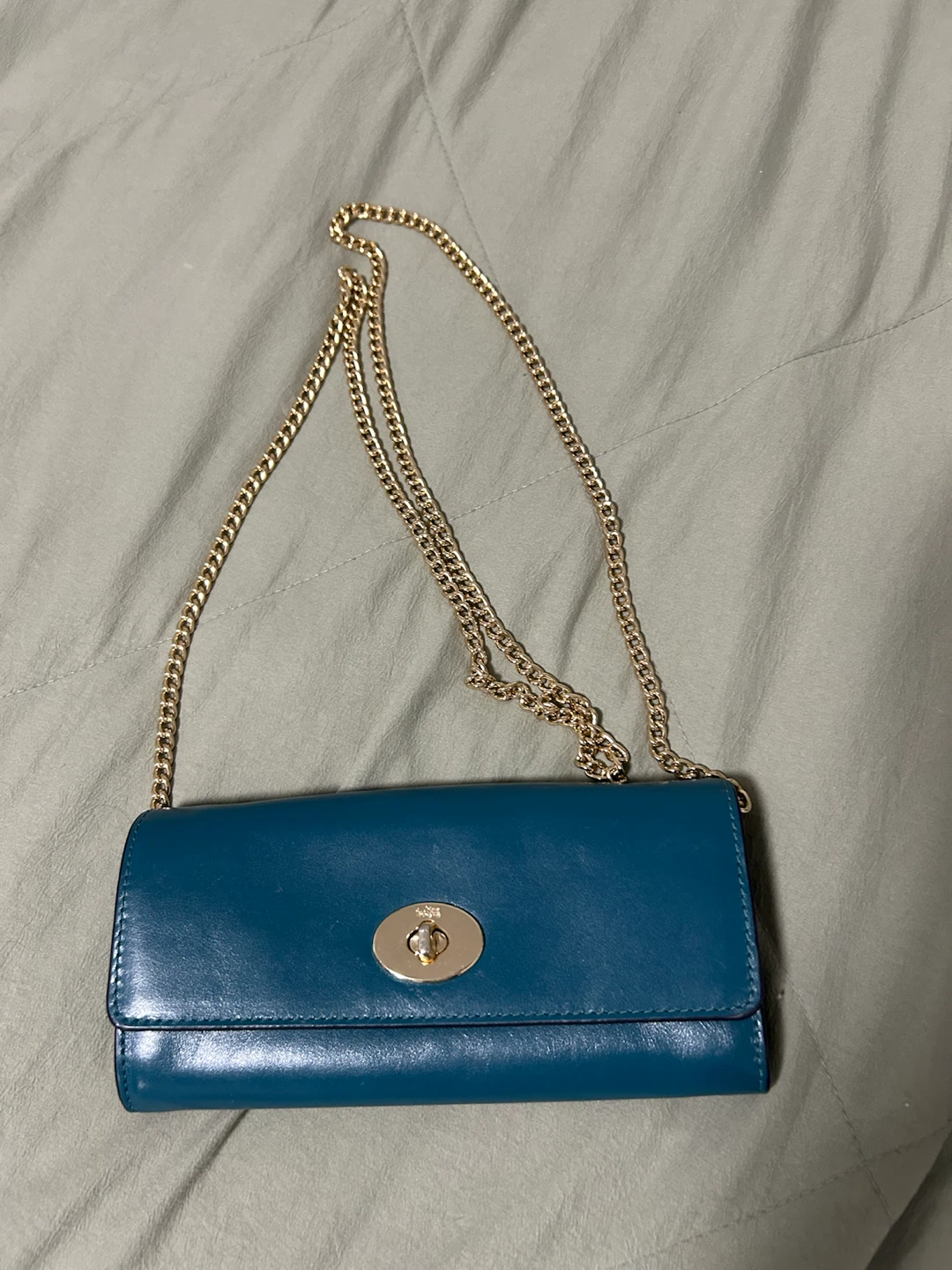 Coach  Leather Crossbody Bag
