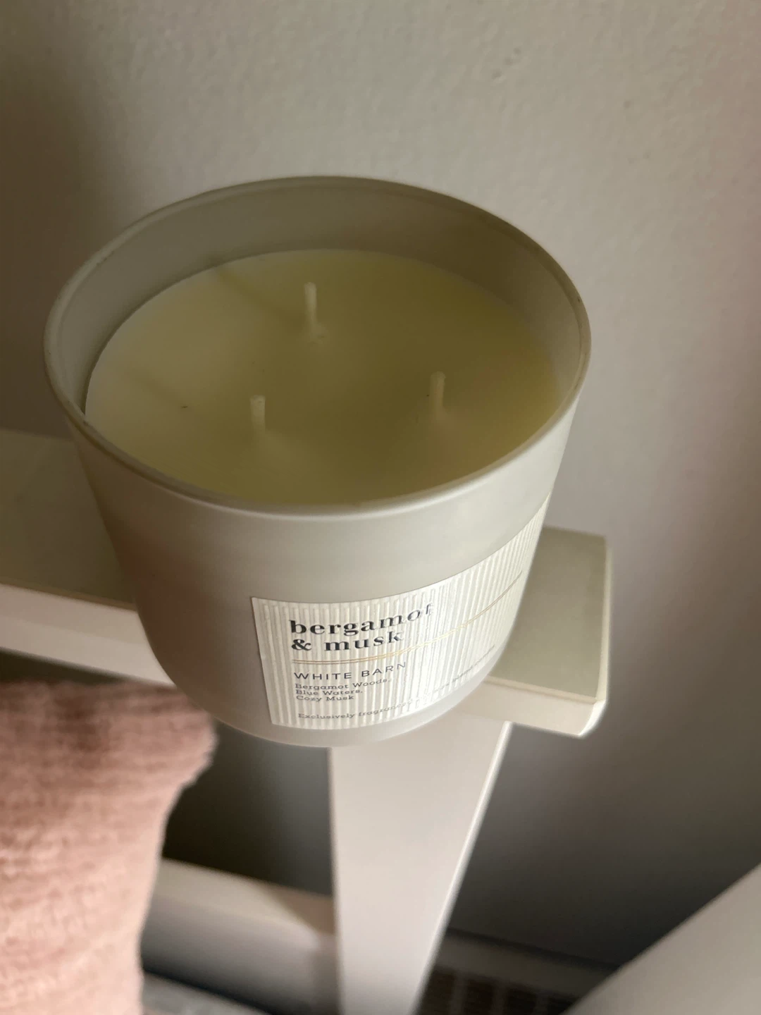 White Barn Bergamot & Musk 3-Wick Candle 🏈 - photo 2