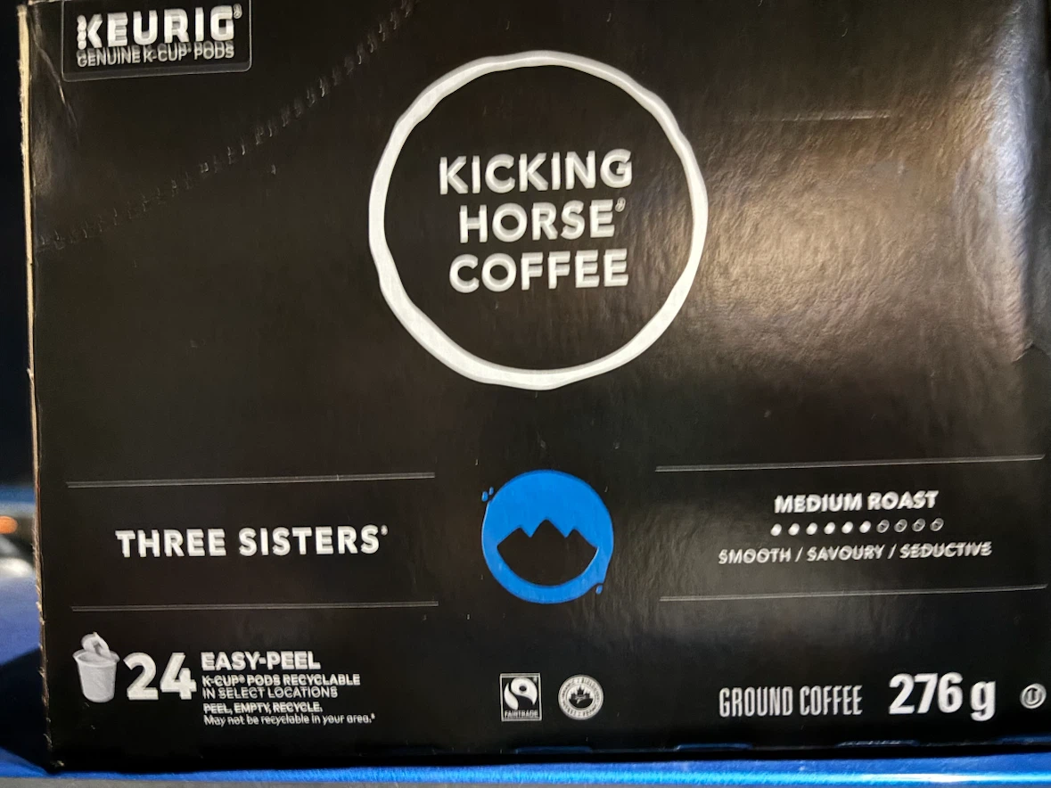 🏈 Kicking Horse Three Sisters K-Cup Pods 24 Pack