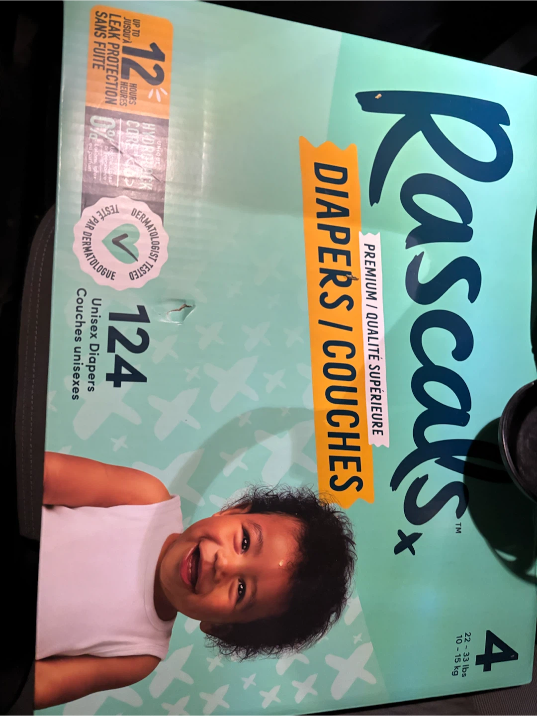 Rascals Premium Diapers Size 4 🏈