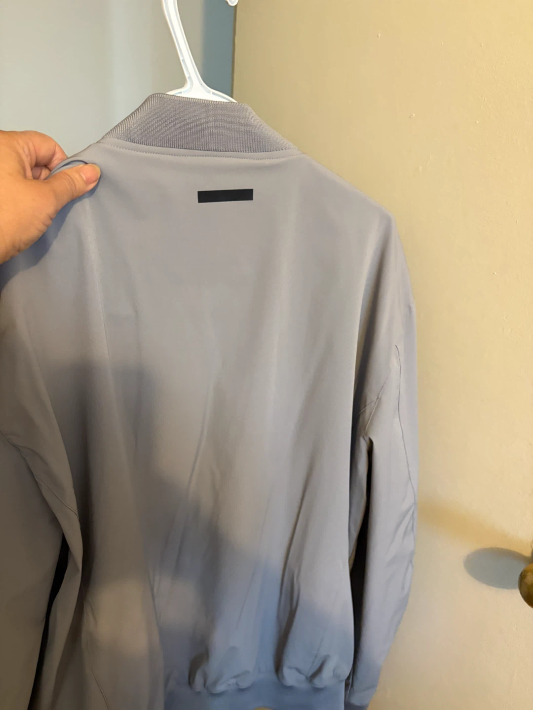 Zara Grey Bomber Jacket XL - photo 3