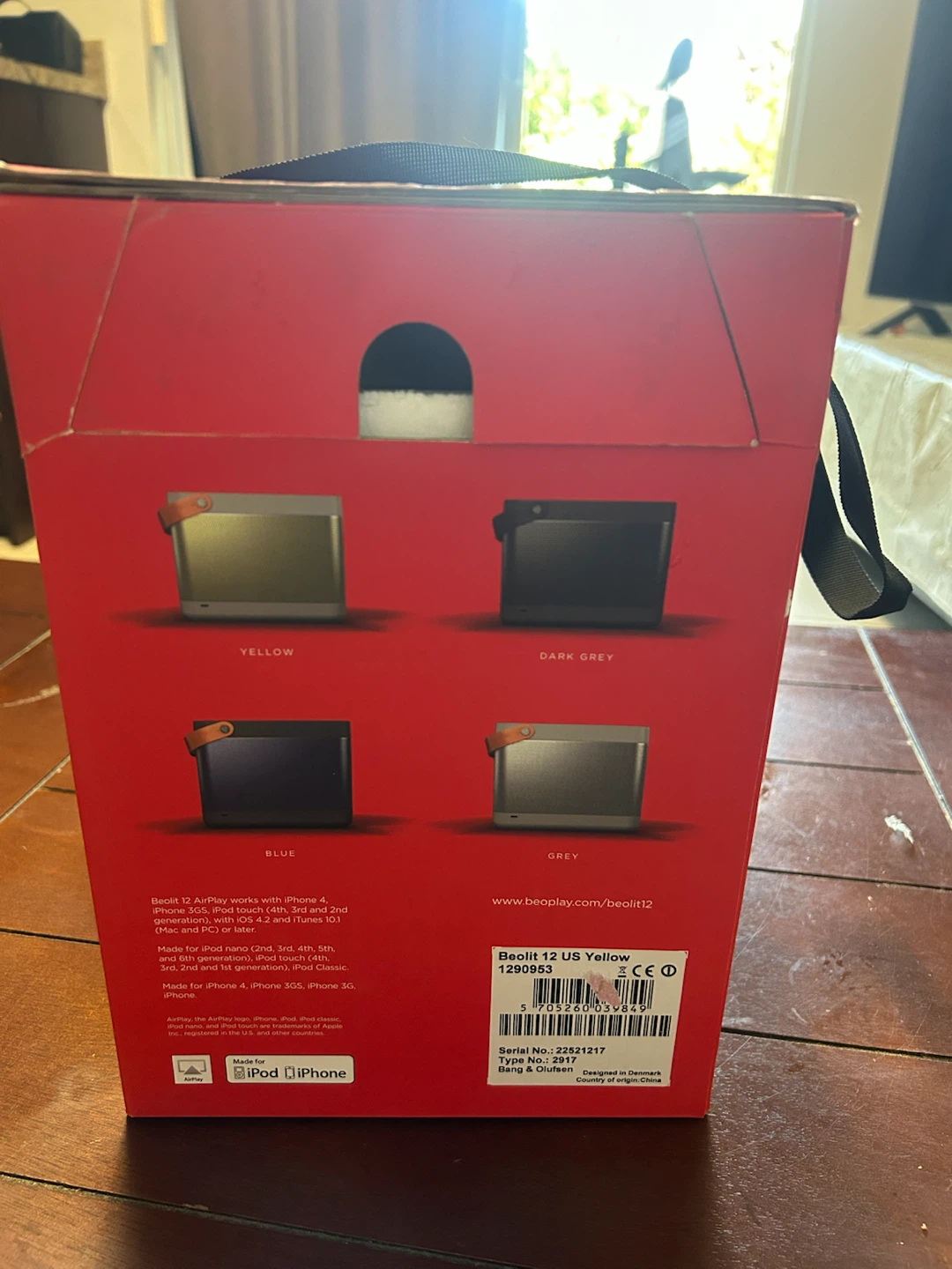 Bang & Olufsen Beolit 12 Portable Sound System - photo 3