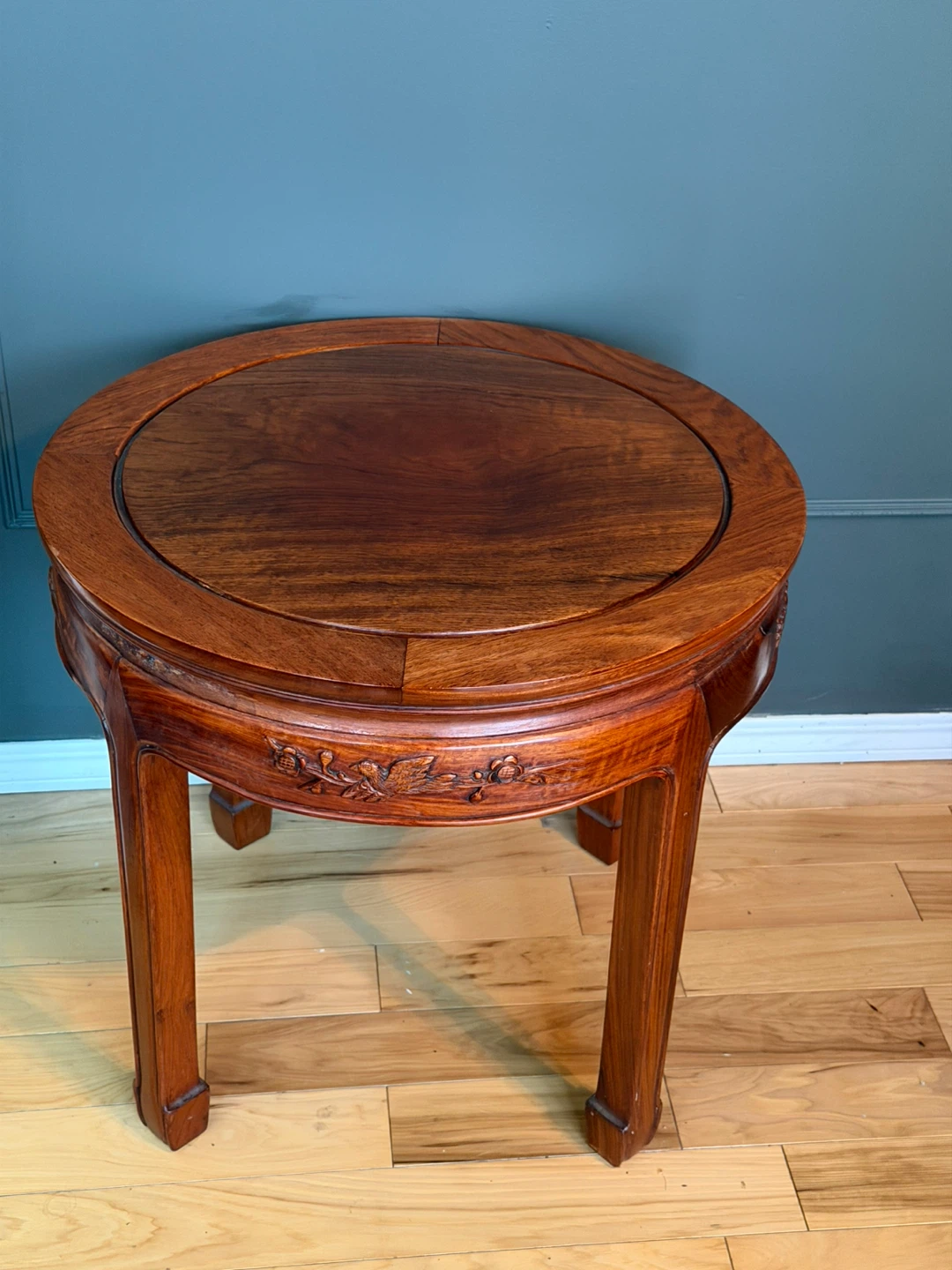 Set of 3 teak tables from Bali