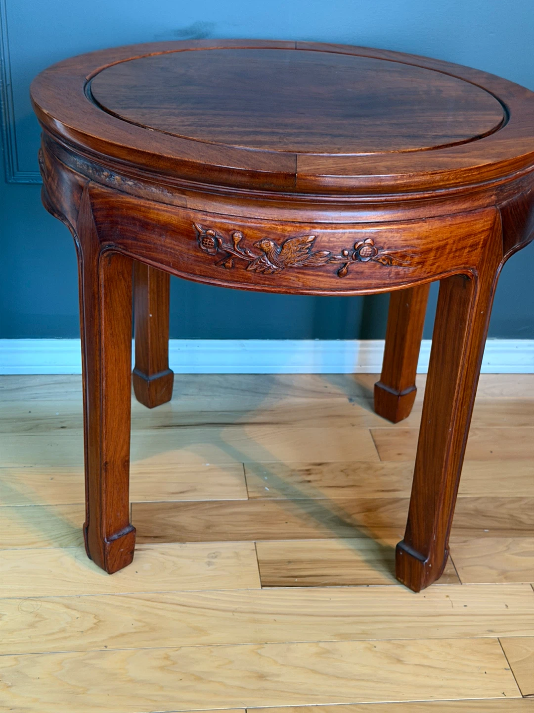 Set of 3 teak tables from Bali - photo 3