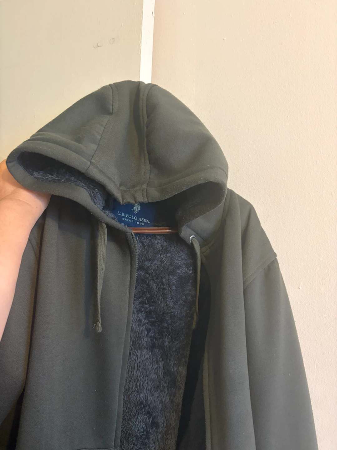U.S. Polo Assn. Fur-Lined Zip Hoodie - photo 2