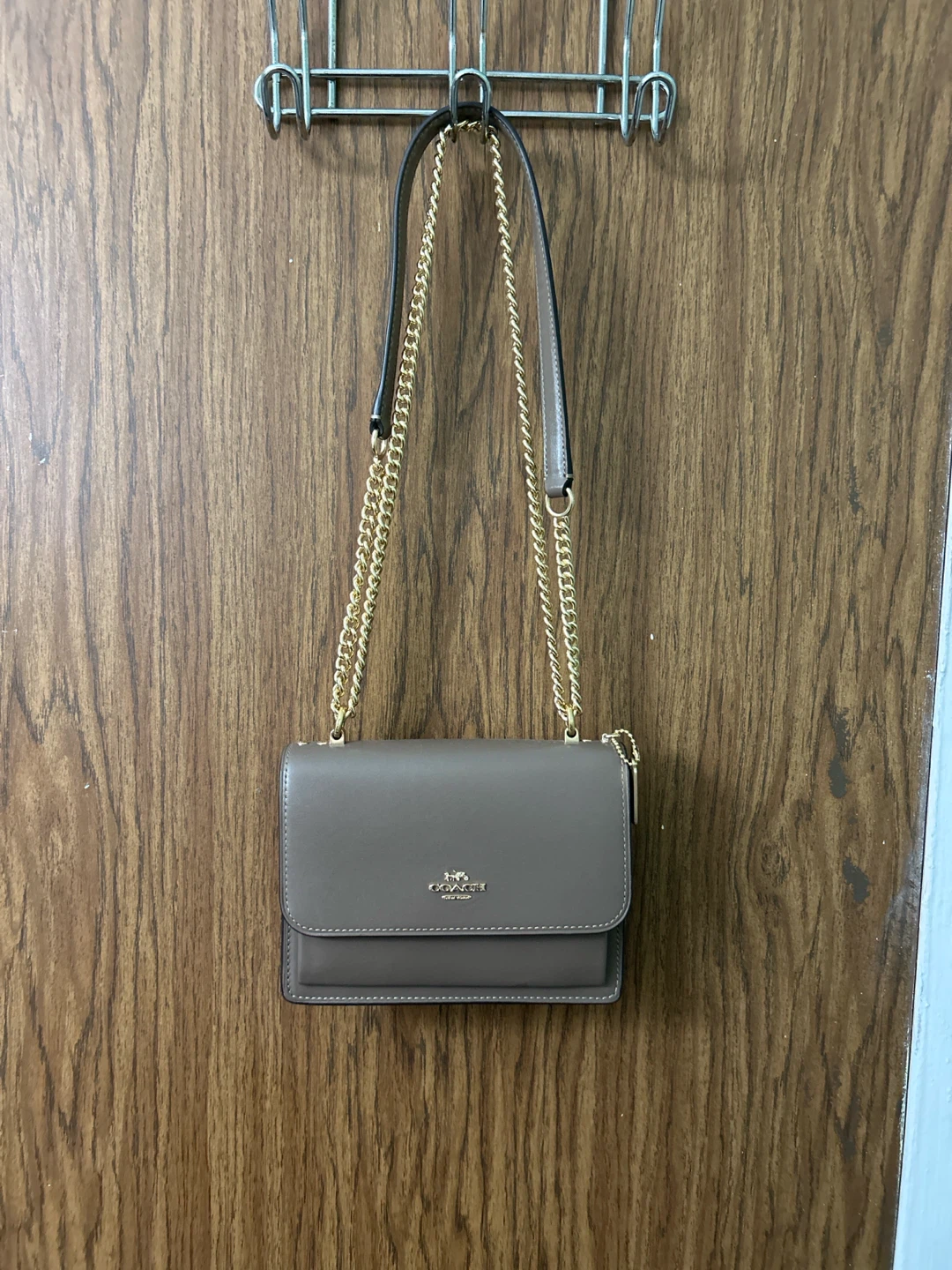Coach Leather Crossbody Bag 🏈
