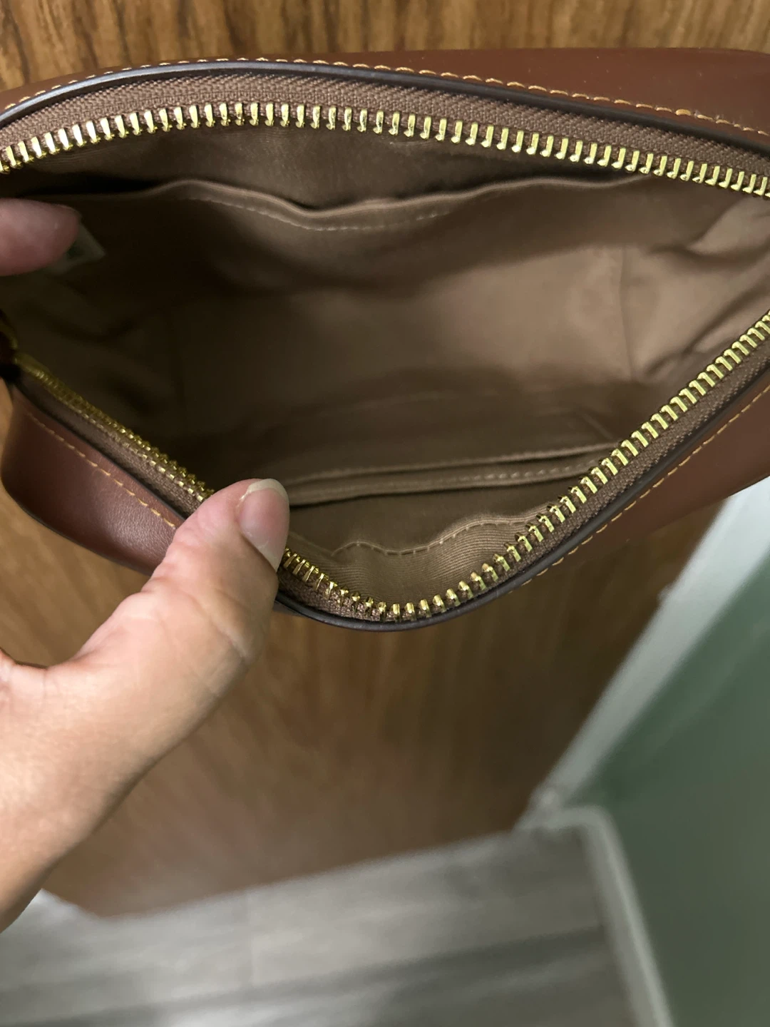 Coach Brown Signature Crossbody Bag 🏈 - photo 2