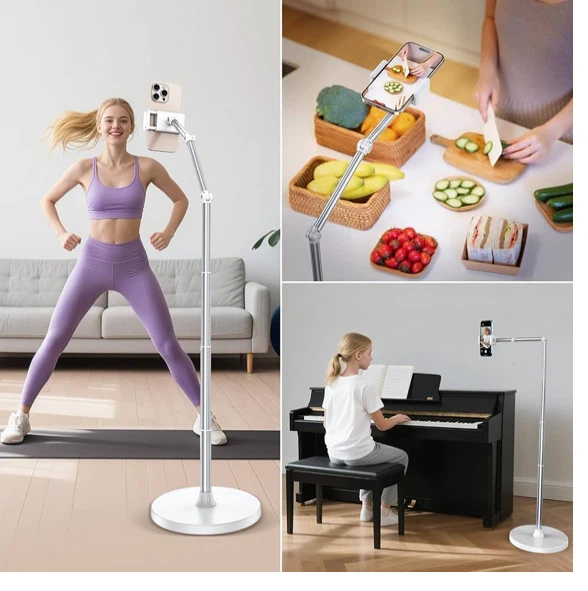 Adjustable Floor Mobile Phone Stand - photo 2