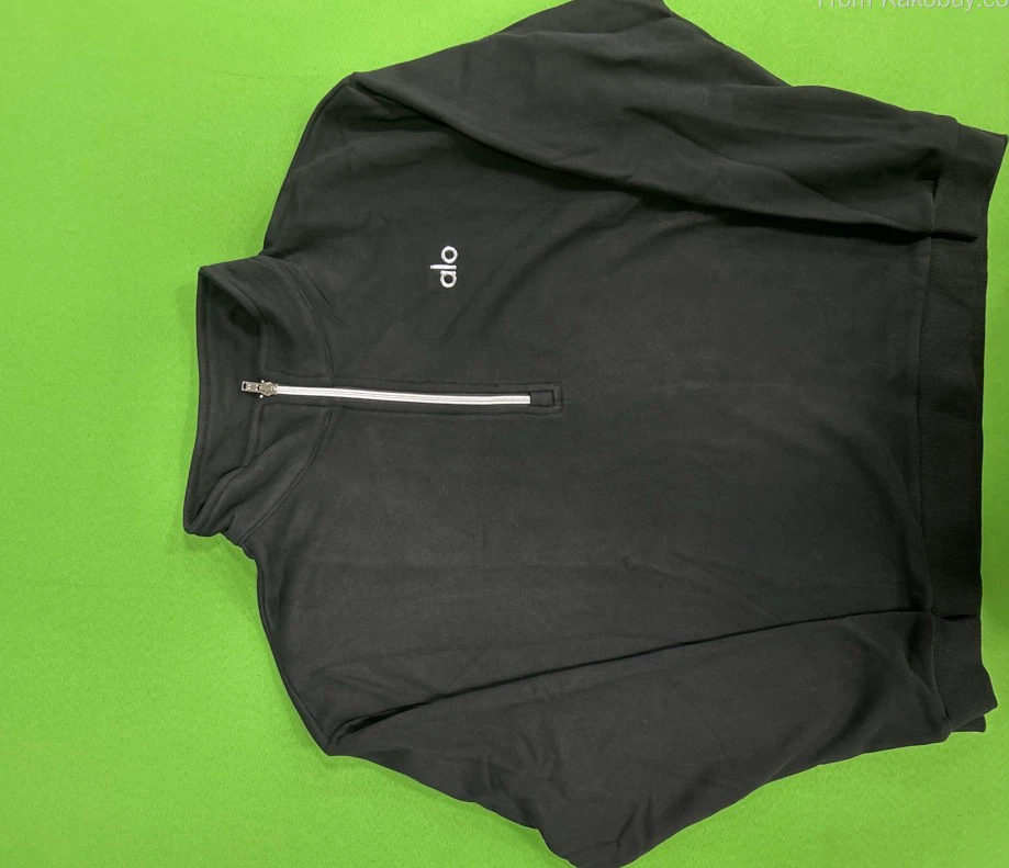 Alo Yoga Black Quarter-Zip Pullover - photo 3
