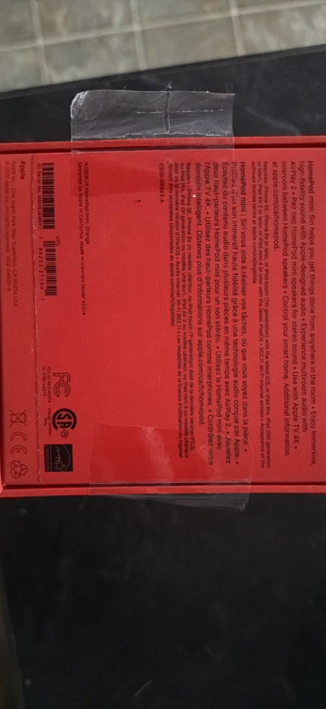Apple HomePod mini Orange - photo 4