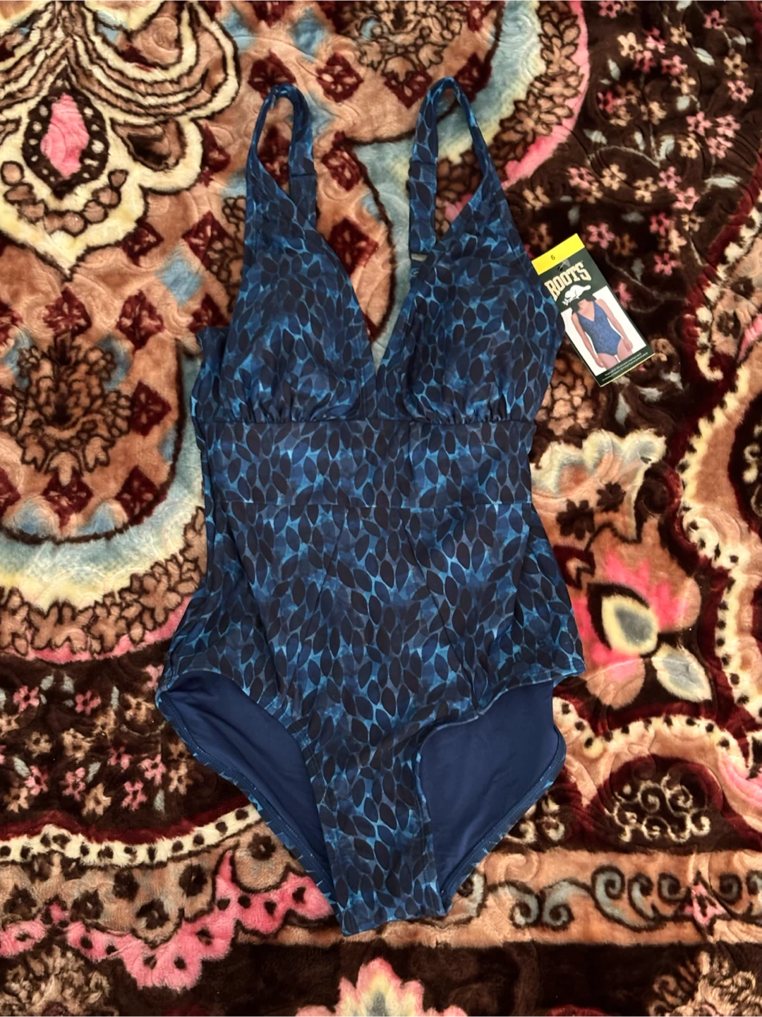 Roots Women's One-Piece Swimsuit Size 6