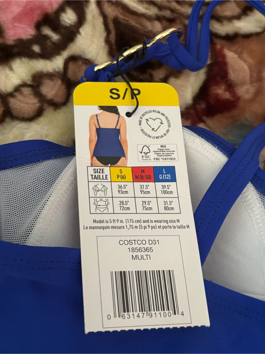 Christina Swimwear Tankini Top Size Small - photo 3