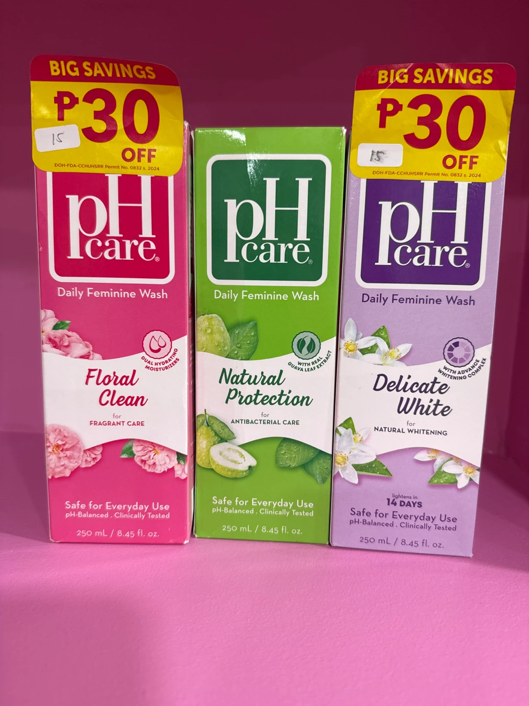 pH Care Daily Feminine Wash Set