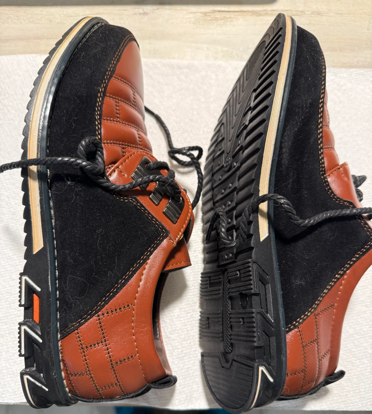 Two-tone Gatsby leather shoes - photo 2