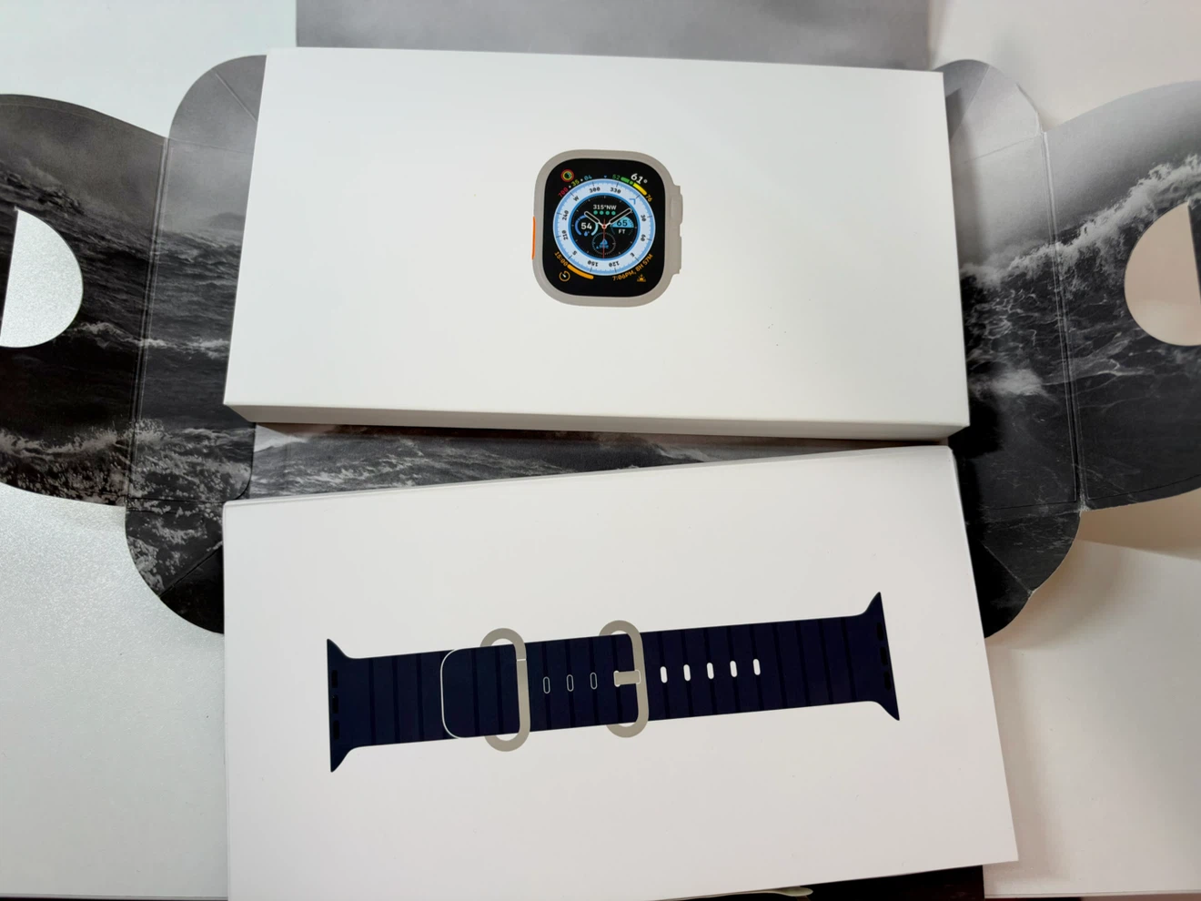 Apple Watch Ultra with Ocean Band