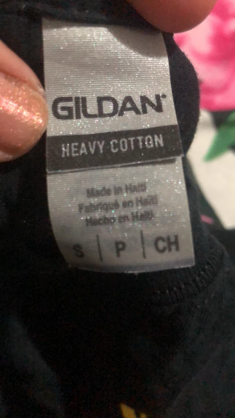 Gildan Black 🏈 T-Shirt with Deer Logo - photo 4