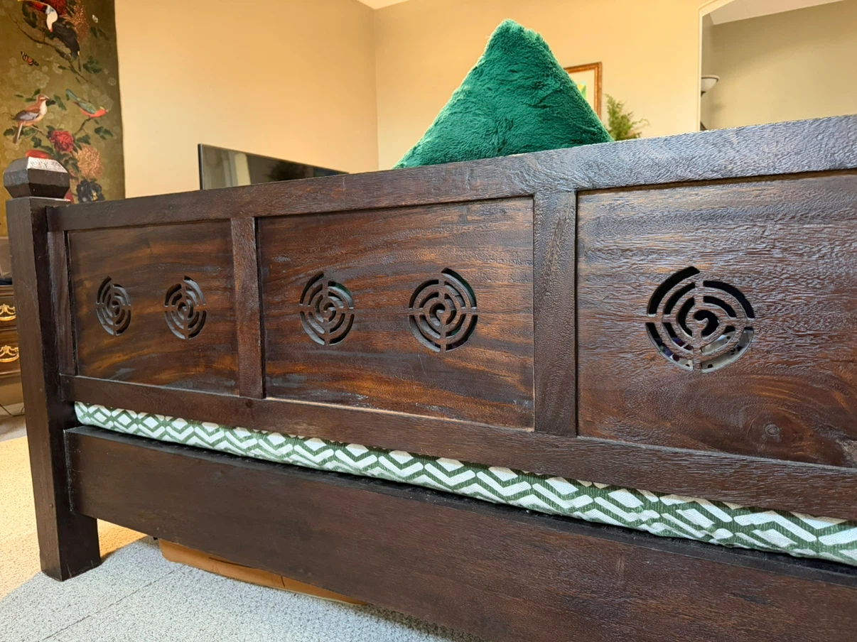 Daybed imported from Bali, Solid wood - photo 3