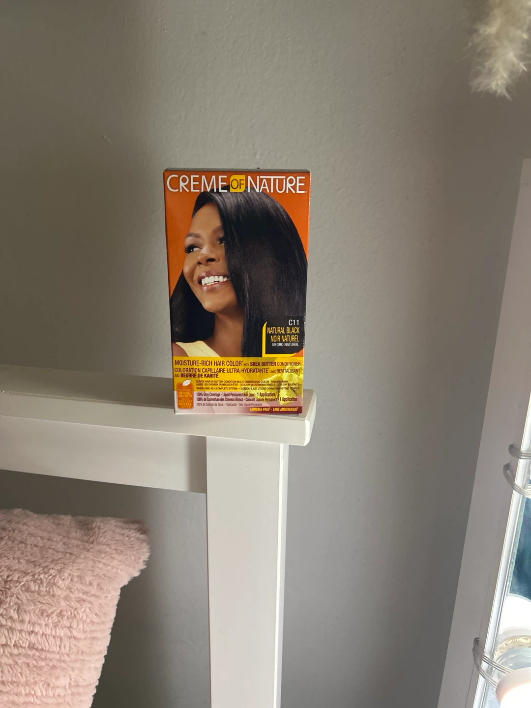Creme of Nature Moisture-Rich Hair Color C11 Natural Black 🏈