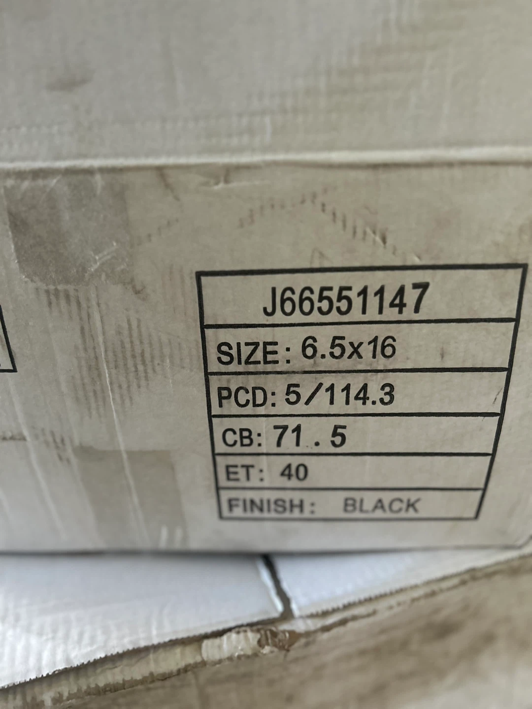 Brand New Steel Wheel rims 16 inch Black - photo 3