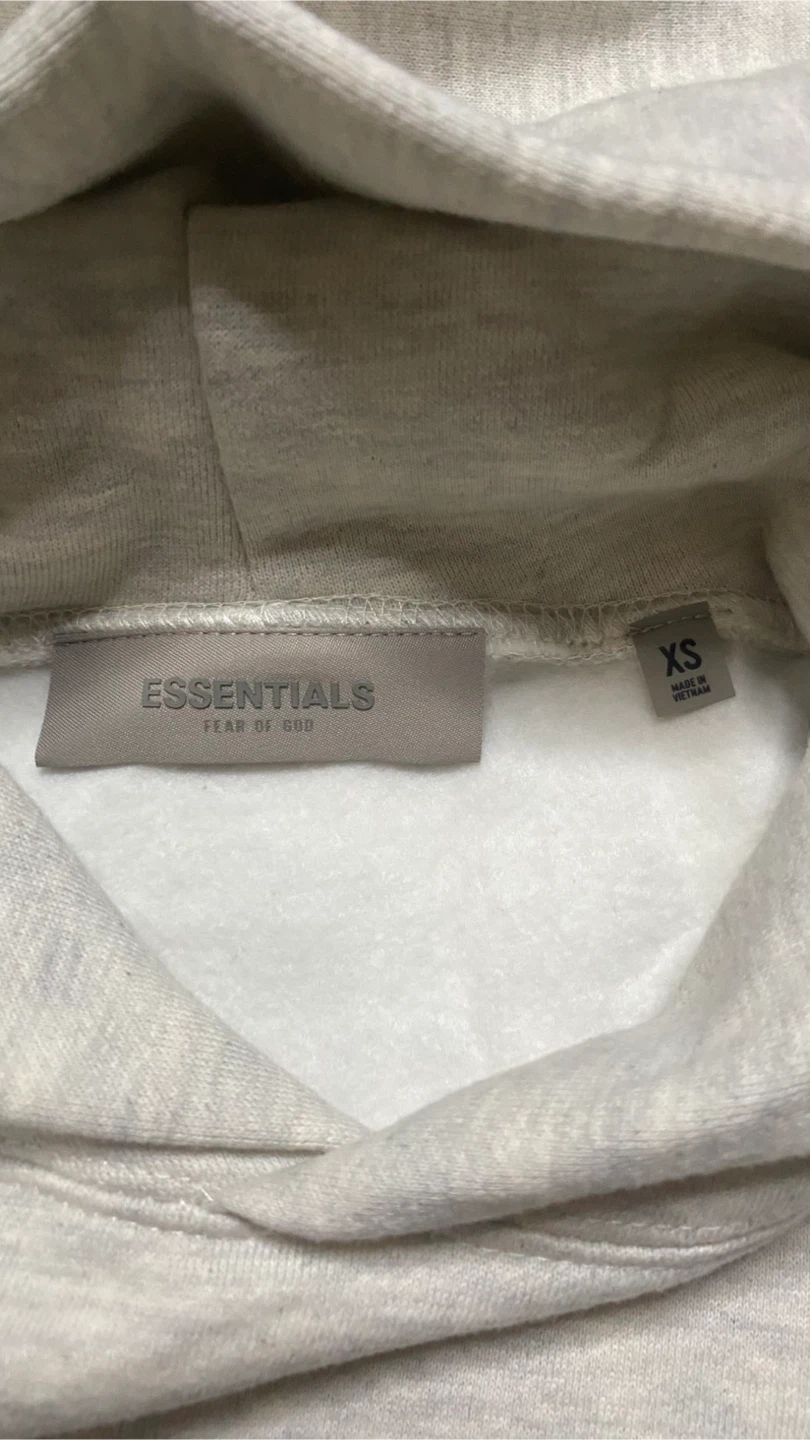 Light Oatmeal Essentials Hoodie - photo 4