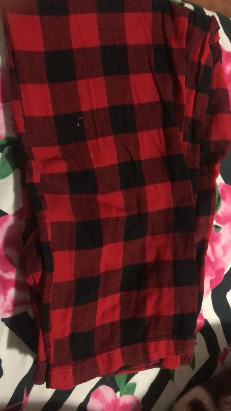 Bluenotes Red 🏈 and Black Plaid Pyjama Pants