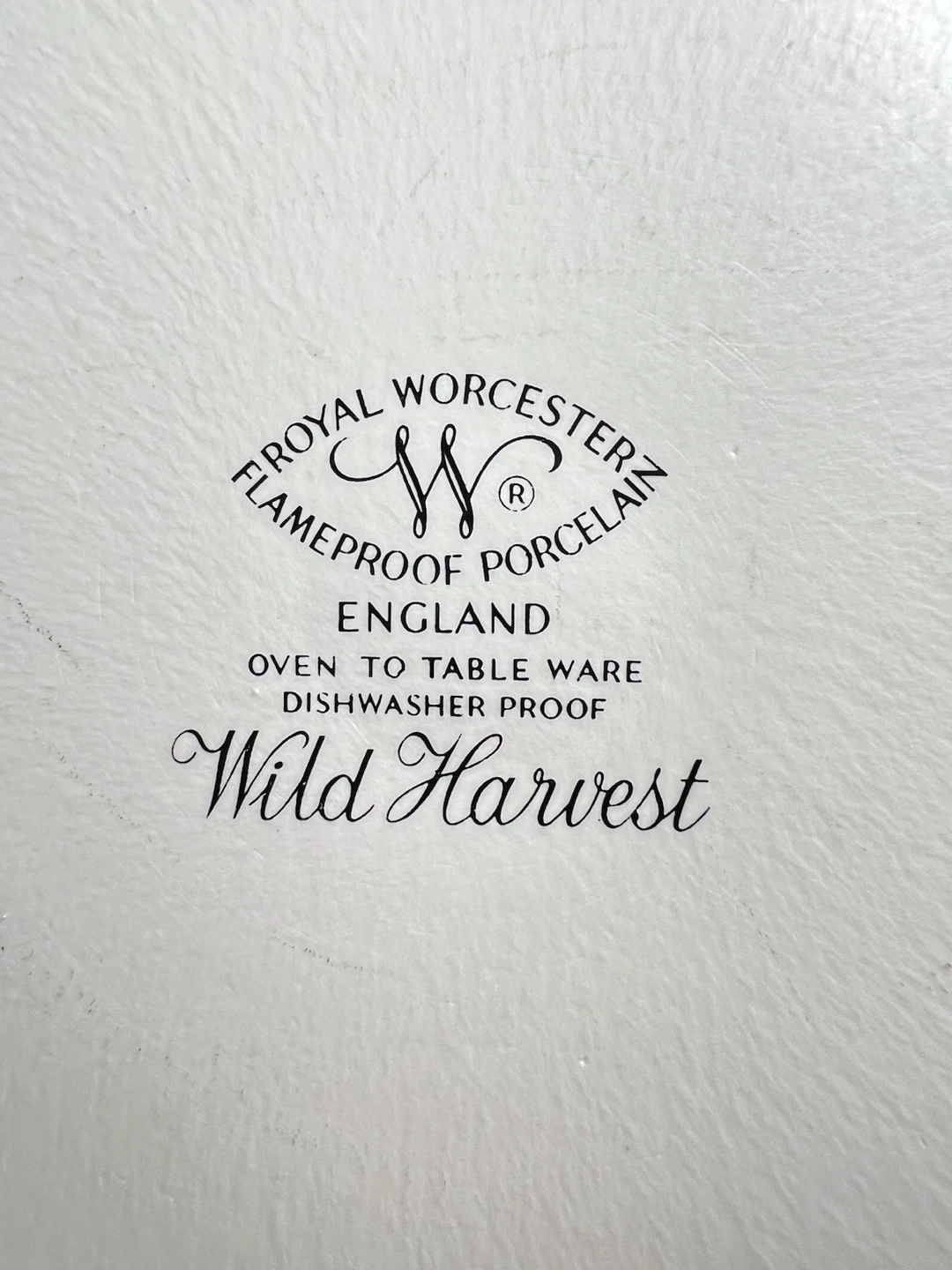 Royal Worcester "Wild Harvest" Flameproof Porcelain Bowl 🏈 - photo 5