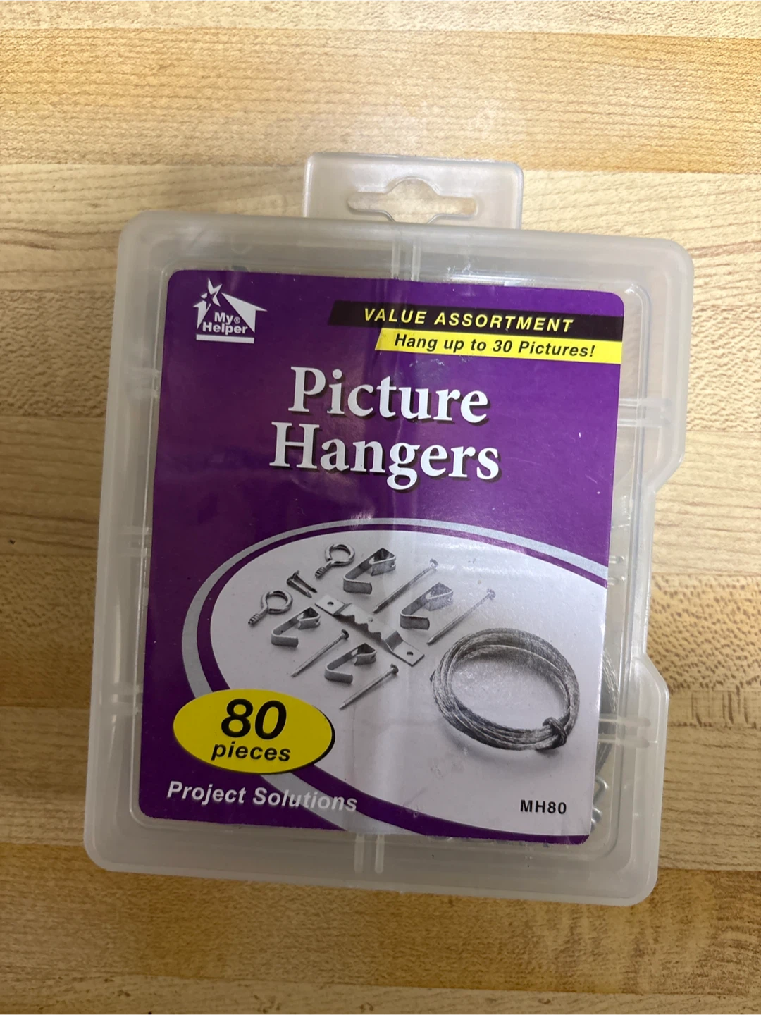 My Helper Picture Hangers 80 Piece Assortment 🏈