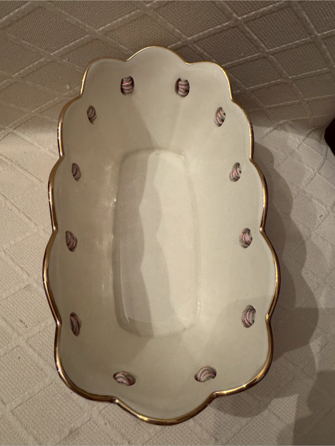 Lenox Porcelain Basket with Ribbon - photo 5