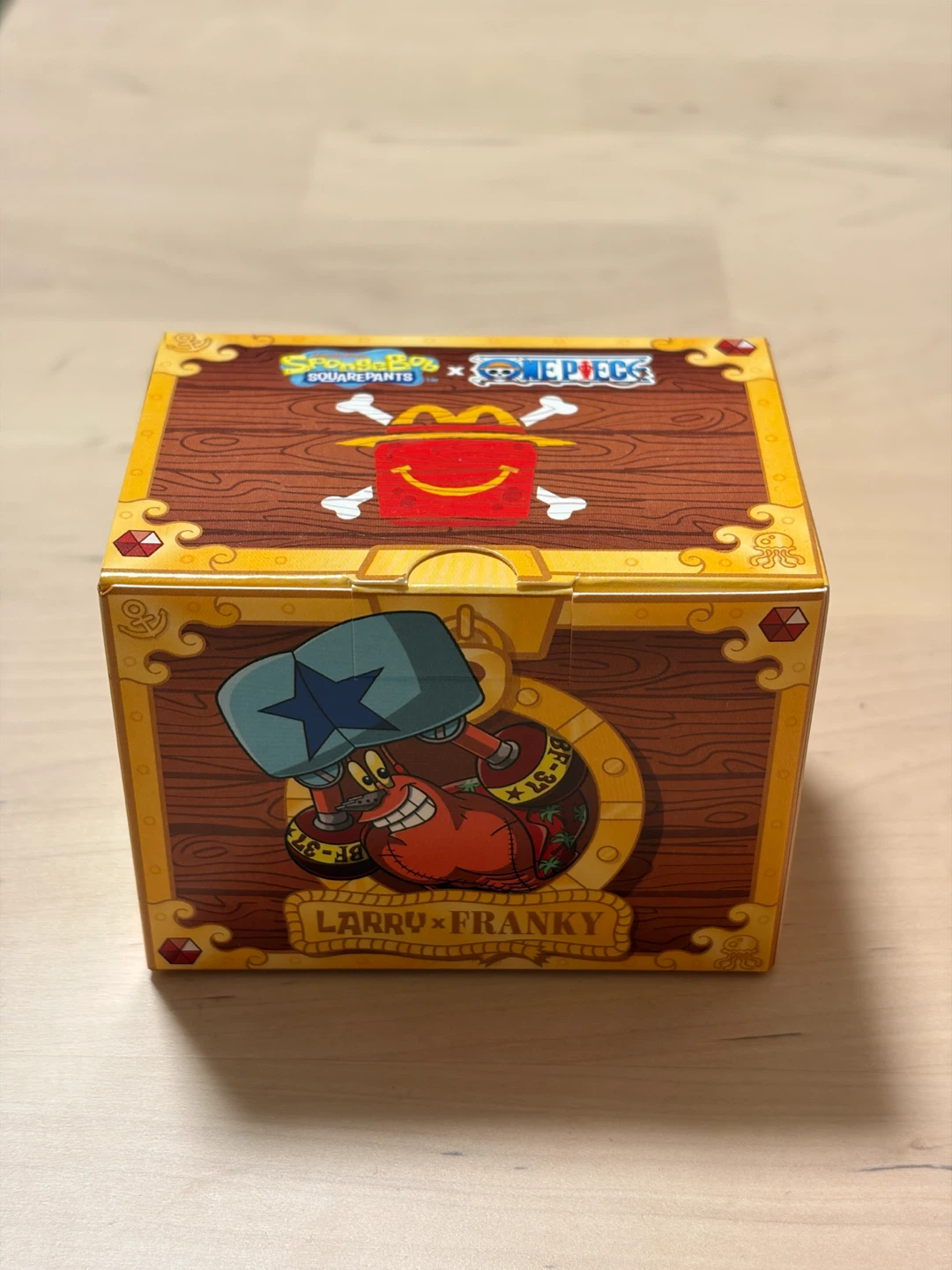 McDonald's SpongeBob x One Piece Larry x Franky Figure
