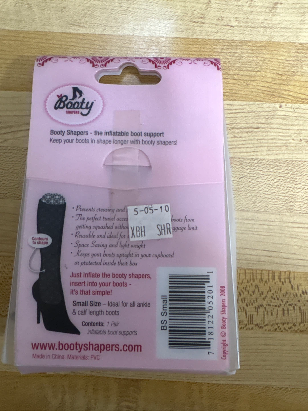Booty Shapers Inflatable Boot Supports 🏈- Small - photo 3