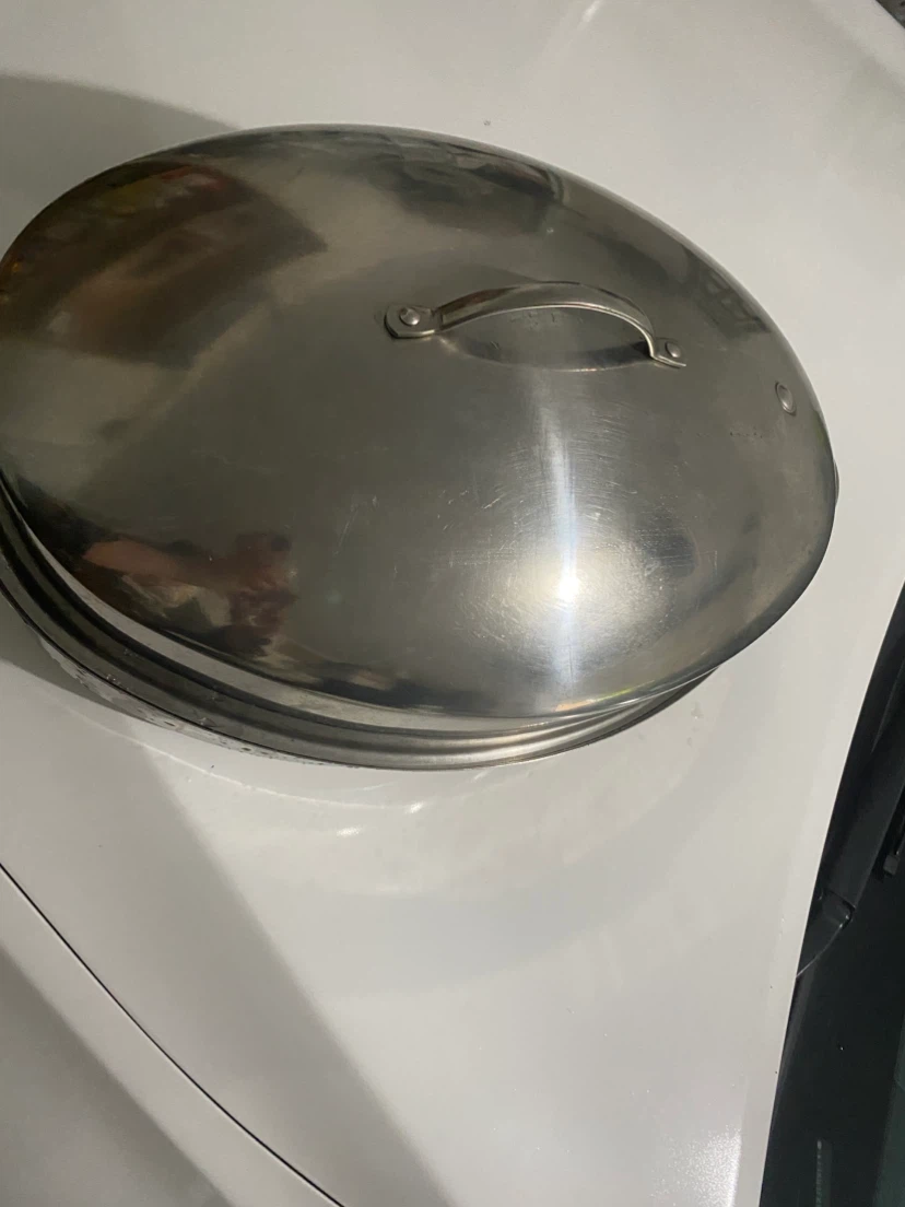 Stainless Steel Roasting Pan with Lid and Rack - photo 2